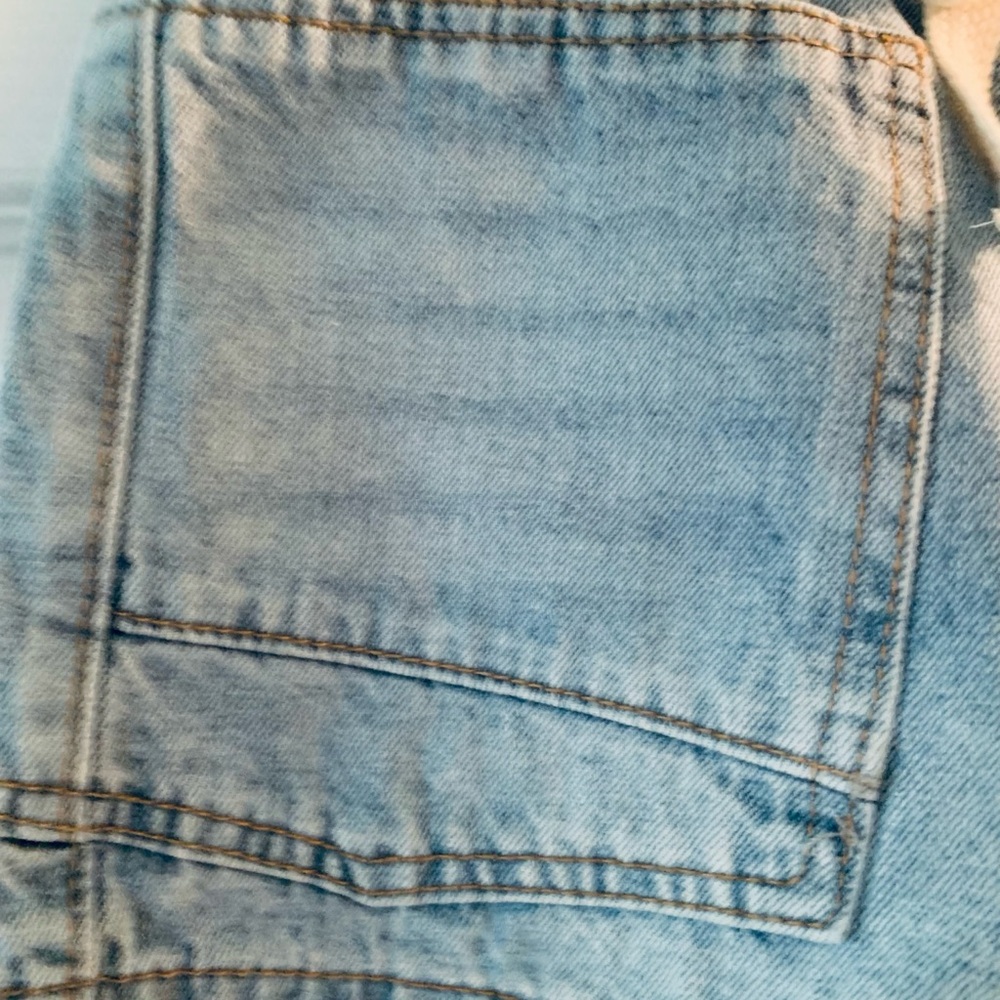 Denim Shorts by Cali 1850 • Rope Drawstring • Belt Loops • NWT • Sz 7 - Picture 4 of 14